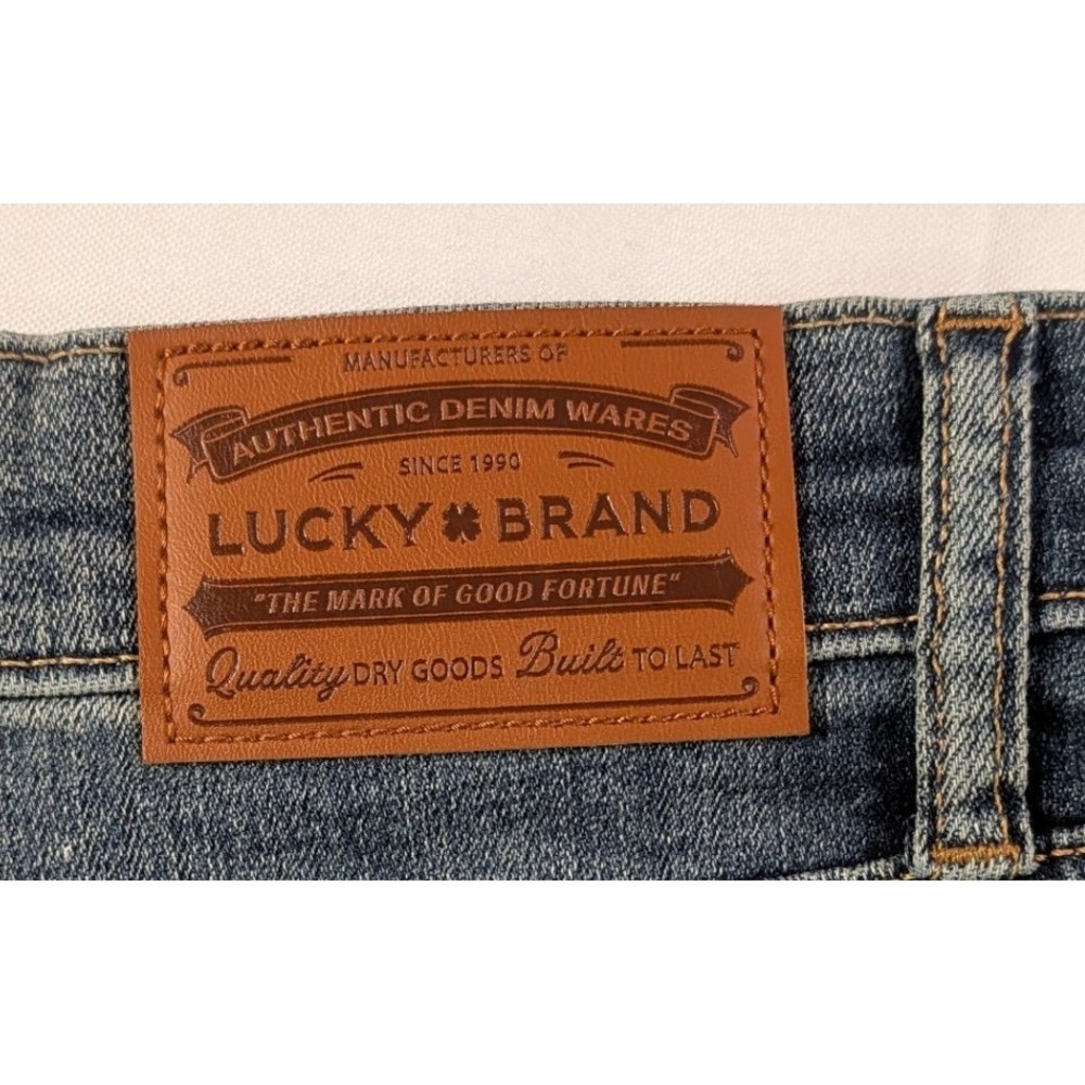Lucky Brand 363 Vintage Straight Mens Jeans 38x30 Blue CoolMax NWT - Picture 3 of 15